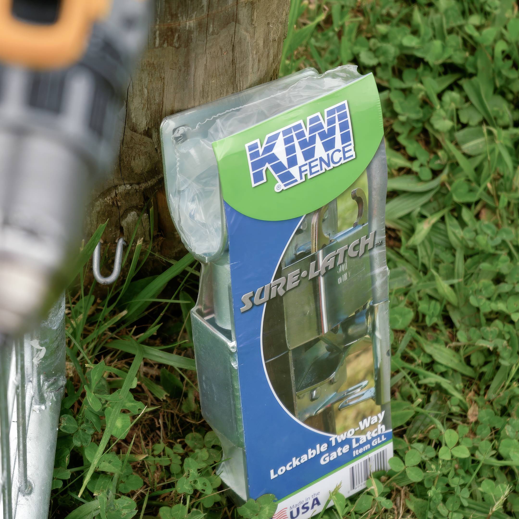 KIWI Sure-Latch Lockable Gate Latch