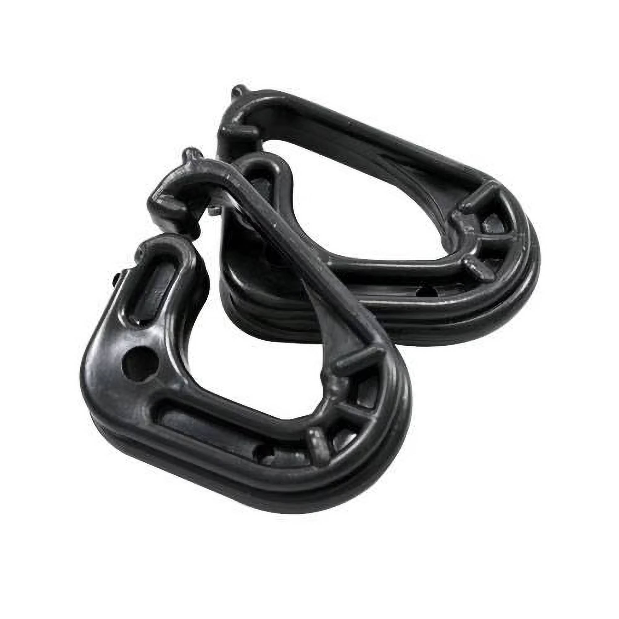 Red Snap'r Corner Clip Insulator, Black, Pack of 10