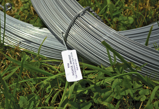 210 KSI High-Tensile Smooth Electric Fence Wire, 14 Gauge 210 KSI High-Tensile Smooth Electric Fence Wire, 14 Gauge