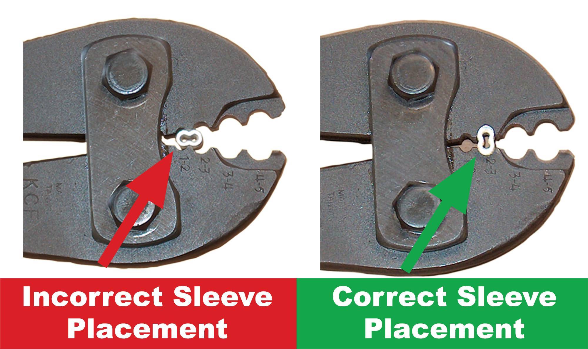 Nicopress 4-Slot Crimp Tool