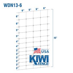 Kiwi Fixed-Knot Woven Wire, 13/48
