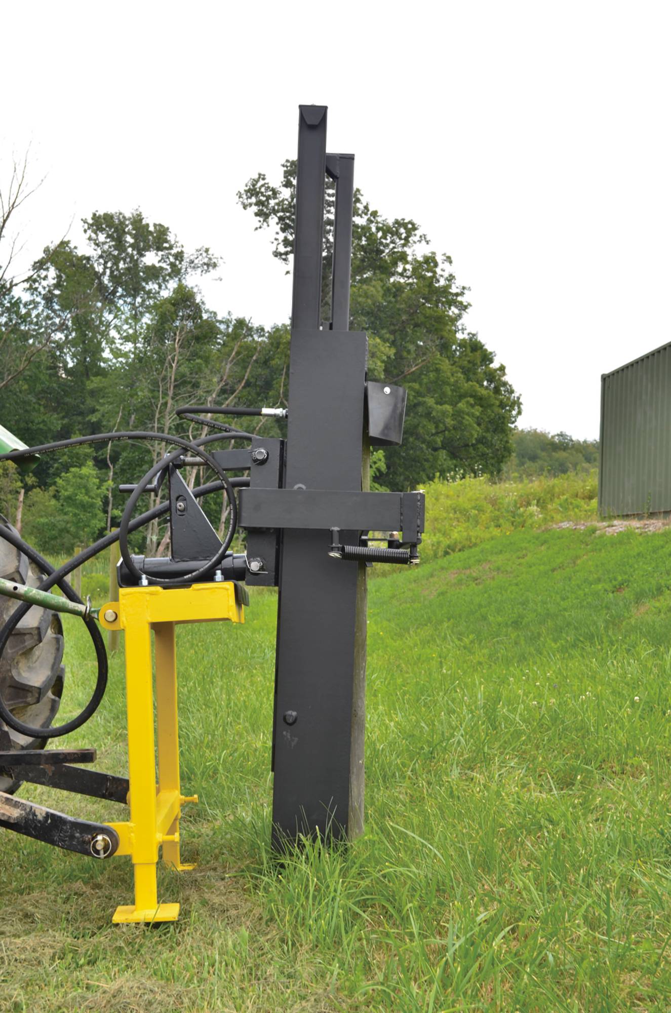 PD80 Post Driver, Tractor-Mounted